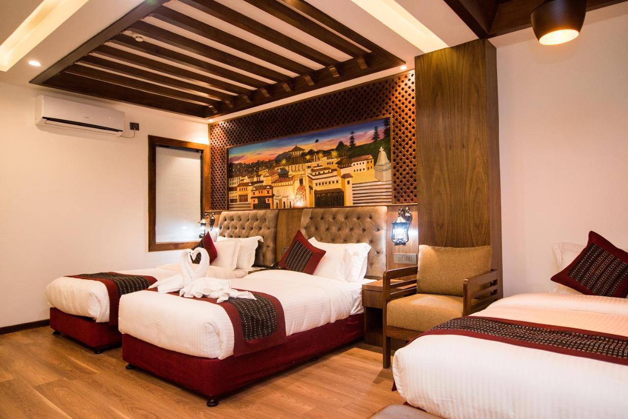 Everest Boutique Hotel Kathmandu Exteriör bild